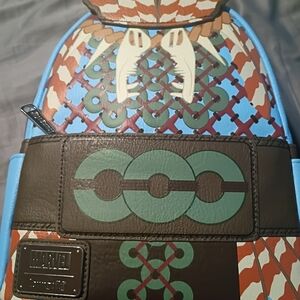 Loungefly Marvel Brown and Blue Backpack